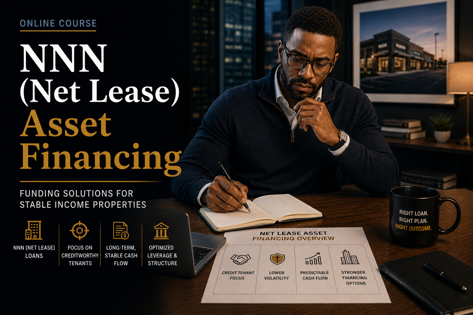 NNN (Net Lease) Asset Financing (Tier 4 - Course 21)