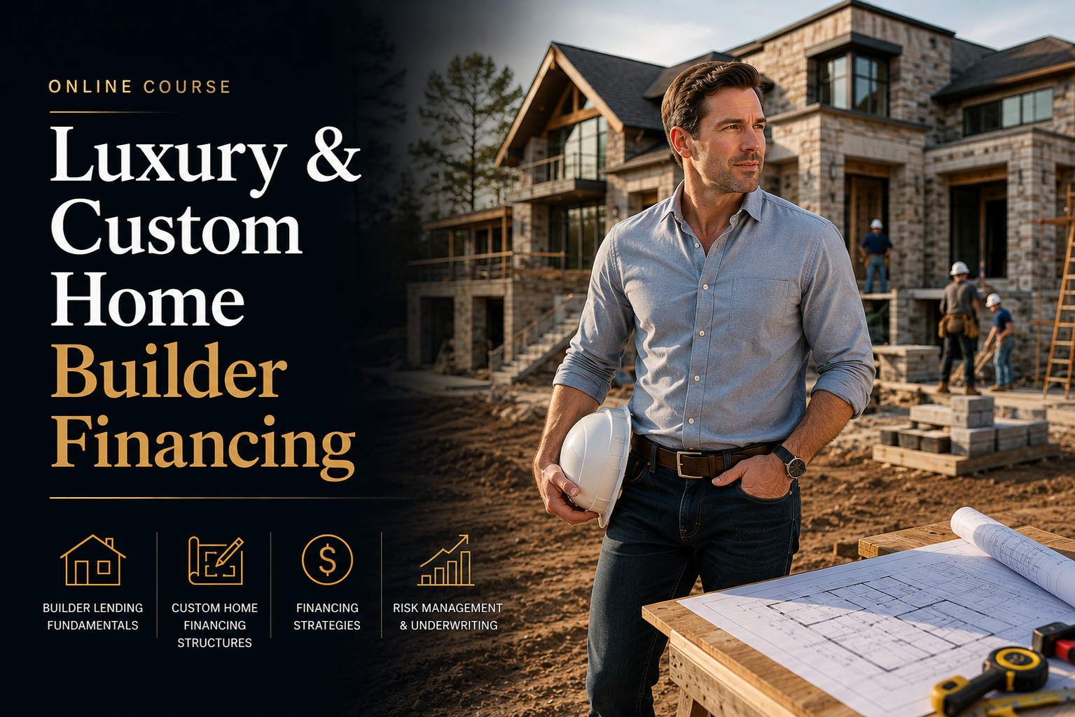 Luxury & Custom Home Builder Financing (Tier 3 - Course 16)
